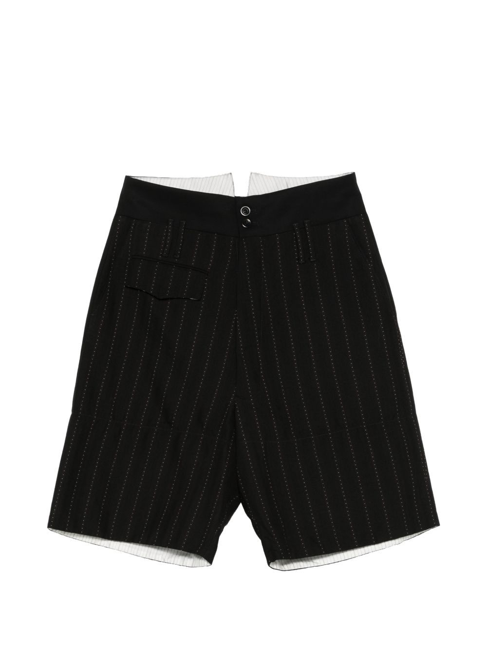namacheko pan tailored shorts dotted black | quaranta.eu Namacheko